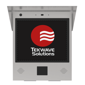 TEKWave ALLBox Industrial Self-Service Access Kiosk for heavy-duty gates and logistics operations